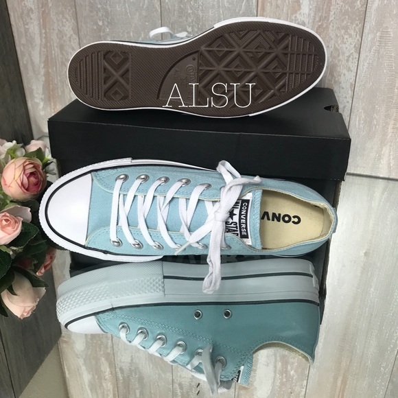 Converse Ctas Lift OX Ocean Bliss W AUTHENTIC - Picture 5 of 8